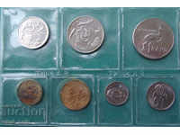 South Africa Mint Set Coins 1980 UNC