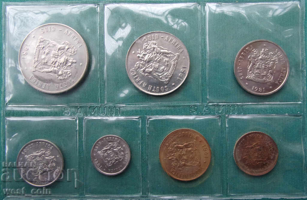 Παράδοση Νόμισμα Αφρική Νομισματοκοπεία Σετ Νομισμάτων 1981 UNC Παράδοση Νόμισμα Αφρική Νομισματοκοπεία Σετ Νομισμάτων 1981 UNC