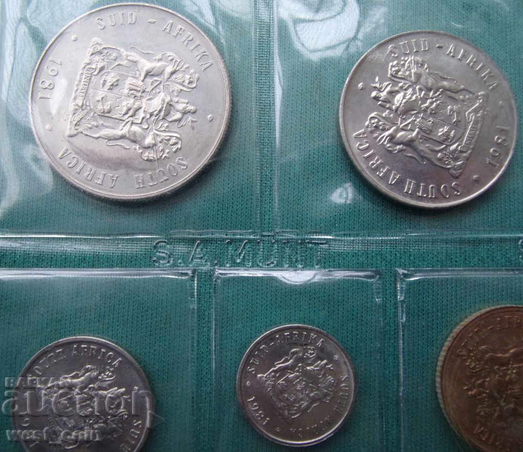 Νόμισμα Αφρική Νομισματοκοπεία Σετ Νομισμάτων 1981 UNC - 5 Νόμισμα Αφρική Νομισματοκοπεία Σετ Νομισμάτων 1981 UNC - 5