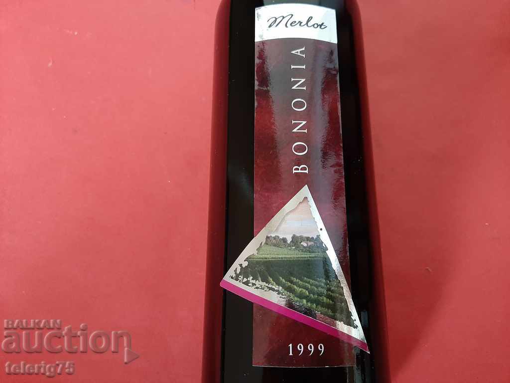 Enotechno Red Wine Merlot Bononia-Novo Selo / Vidin-1999 with price 40.00 BGN | € 20.45