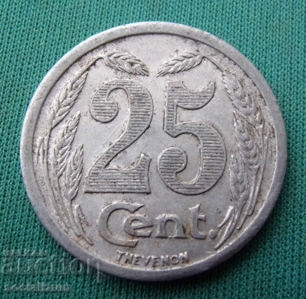 France 25 Santim 1921 Σπάνιο