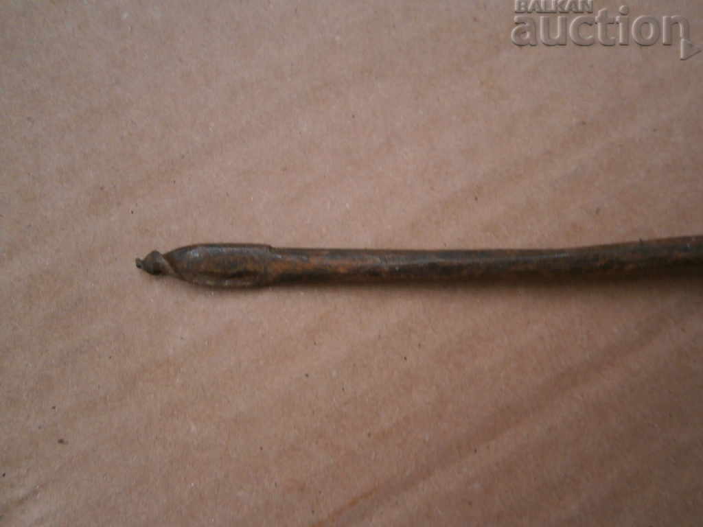 Auction  an old forged drill bit