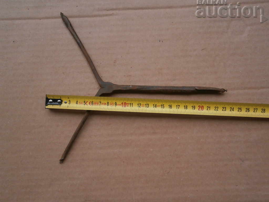 an old forged drill bit - 5