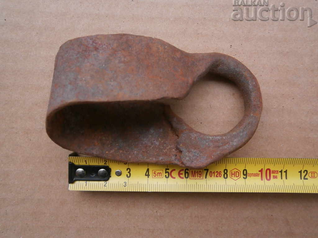 Delivery of old forged part of a horse-drawn carriage Delivery of old forged part of a horse-drawn carriage