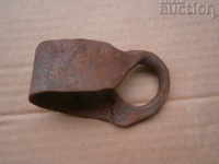 old forged part of a horse-drawn carriage