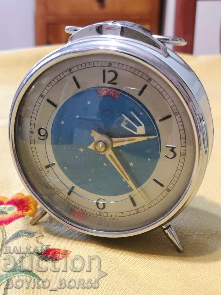 Ceas cu alarmă antică de colecție anii 60 ai secolului XX