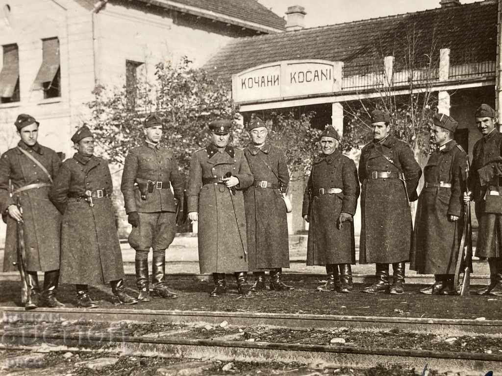 Delivery of Kochani Garata Officers and soldiers 5 Infantry Regiment Petar Tonchev Delivery of Kochani Garata Officers and soldiers 5 Infantry Regiment Petar Tonchev
