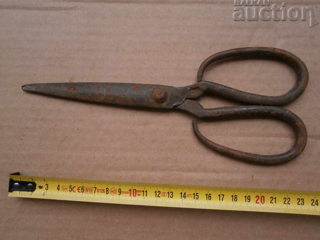 Delivery of forged primitive scissors scissors