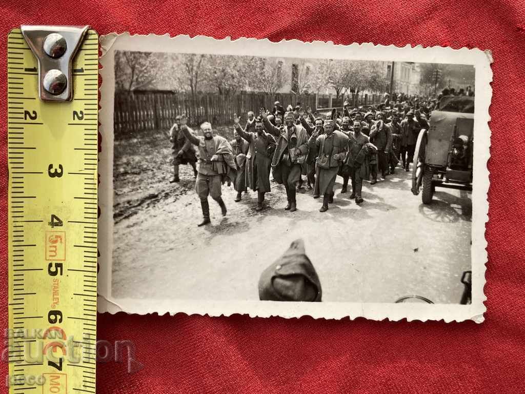 Serb / Croatian / captives on the Pirot-Tsaribrod road in 1941 - 6 Serb / Croatian / captives on the Pirot-Tsaribrod road in 1941 - 6