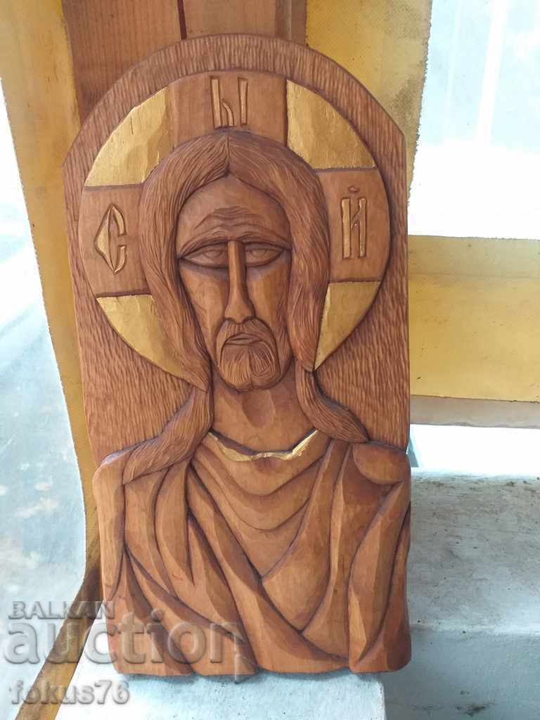 Δημοπρασία Παλαιά ξυλογλυπτική εικόνα Δημοπρασία Παλαιά ξυλογλυπτική εικόνα