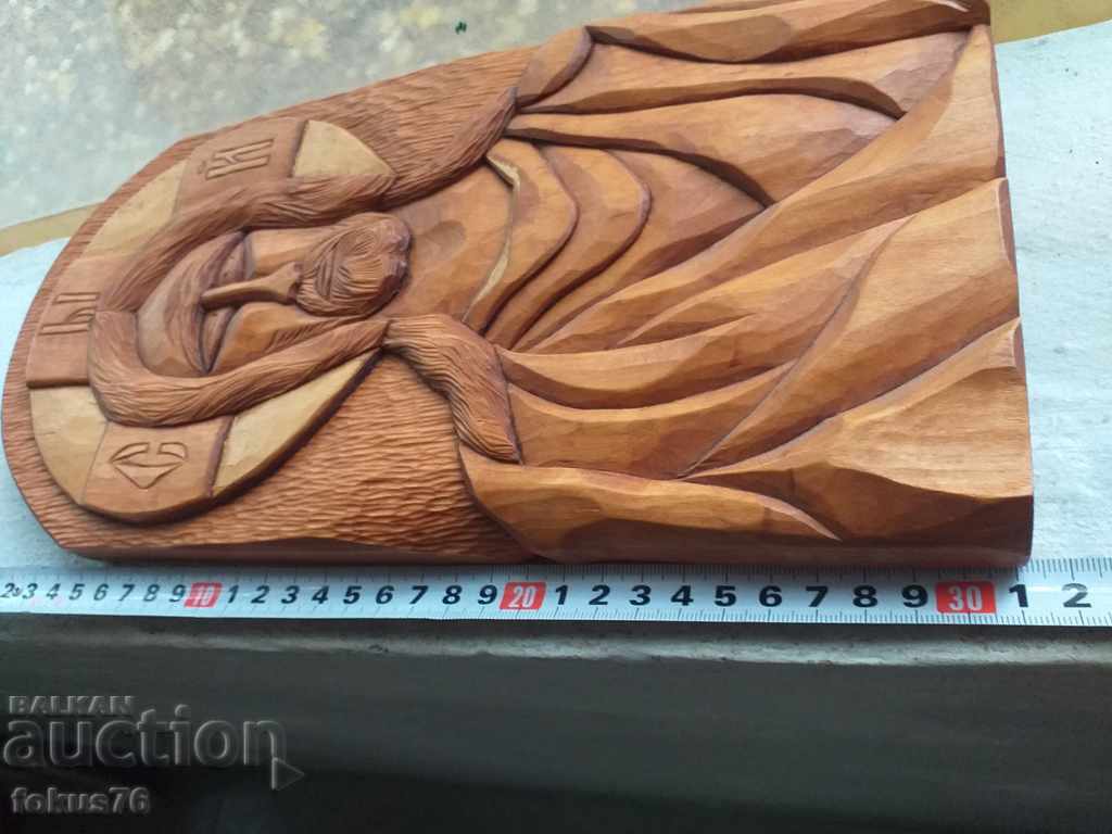 Παλαιά ξυλογλυπτική εικόνα - 5 Παλαιά ξυλογλυπτική εικόνα - 5