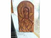 Old woodcarving icon