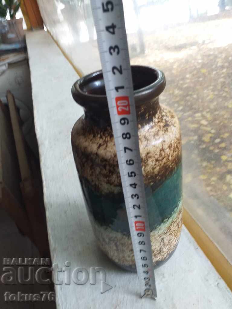 Vase German ceramics lava - 5 Vase German ceramics lava - 5