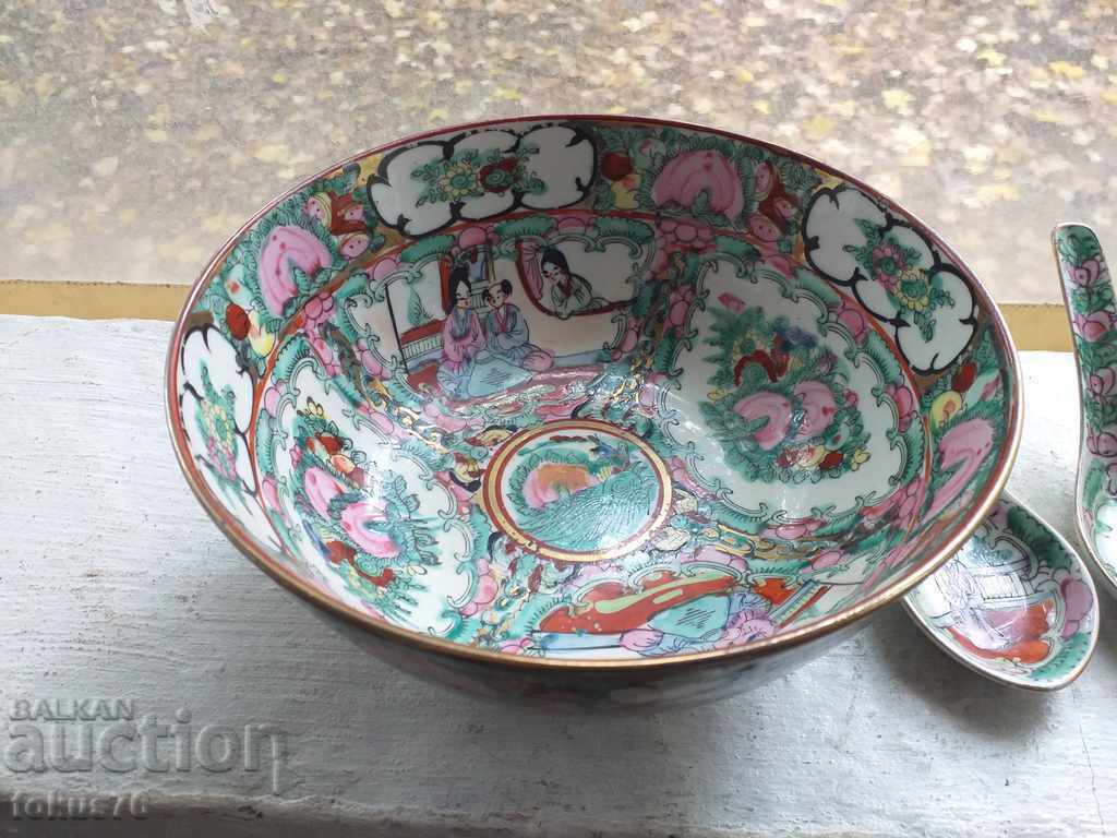 Παλαιά κινεζική πορσελάνη - υπηρεσία με τιμή 1480.00 BGN | € 756.71 Παλαιά κινεζική πορσελάνη - υπηρεσία με τιμή 1480.00 BGN | € 756.71