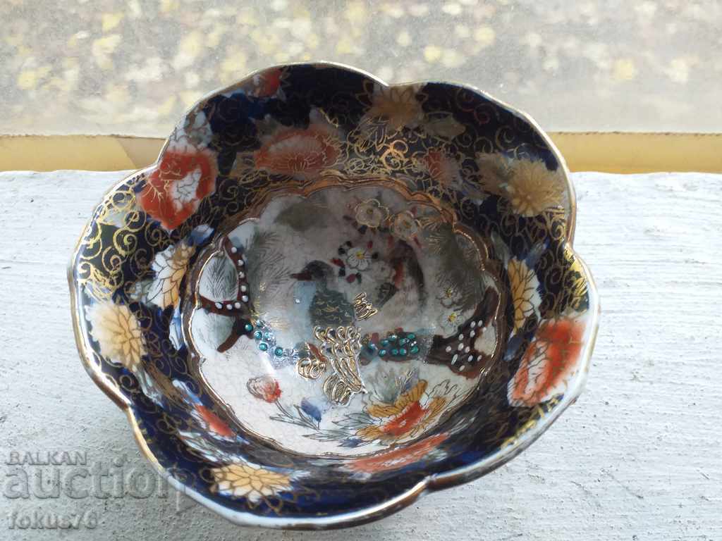 Auction  Old Chinese porcelain satsuma satsuma bowl