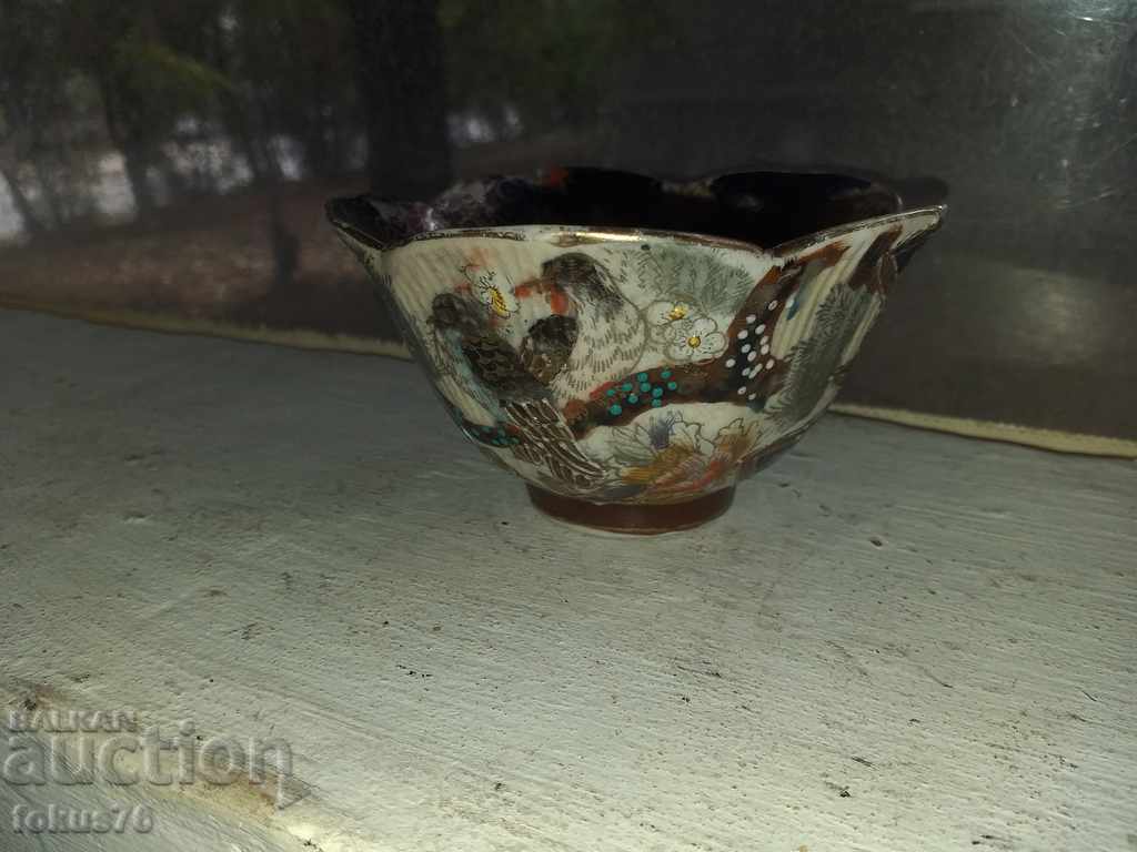 Old Chinese porcelain satsuma satsuma bowl - 5