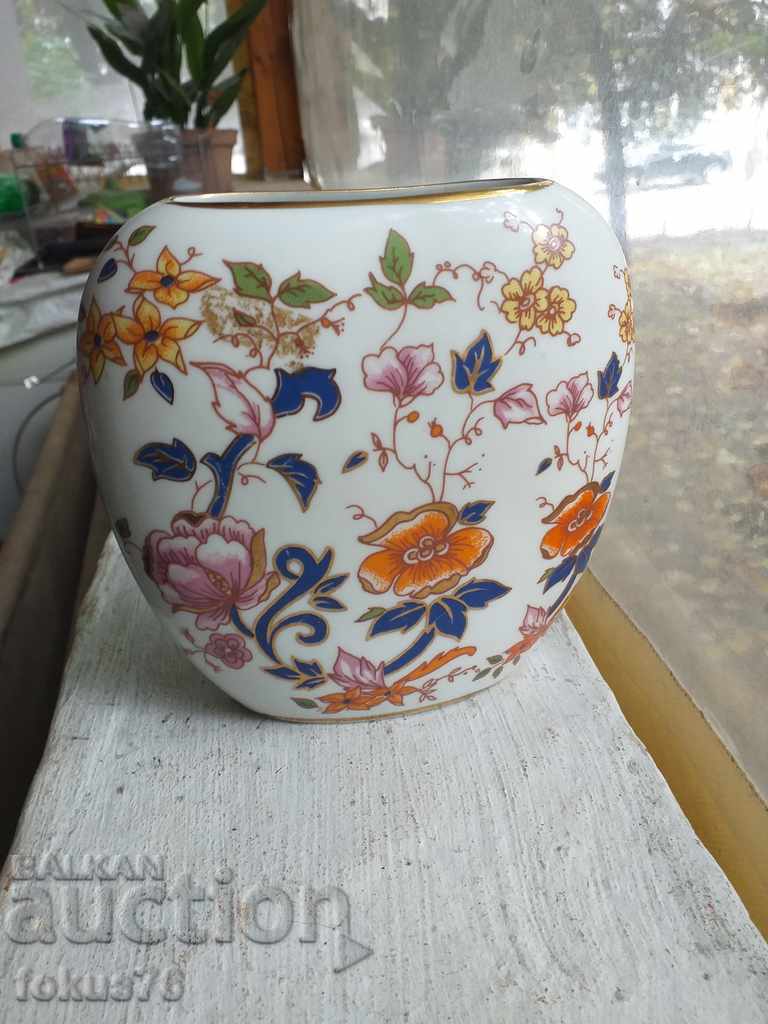 Old porcelain Limoges vase