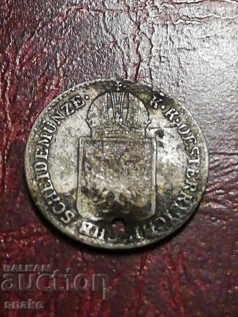 Austria-Hungary 6 Kreuzer 1849. with price 4.50 BGN | € 2.30 Austria-Hungary 6 Kreuzer 1849. with price 4.50 BGN | € 2.30