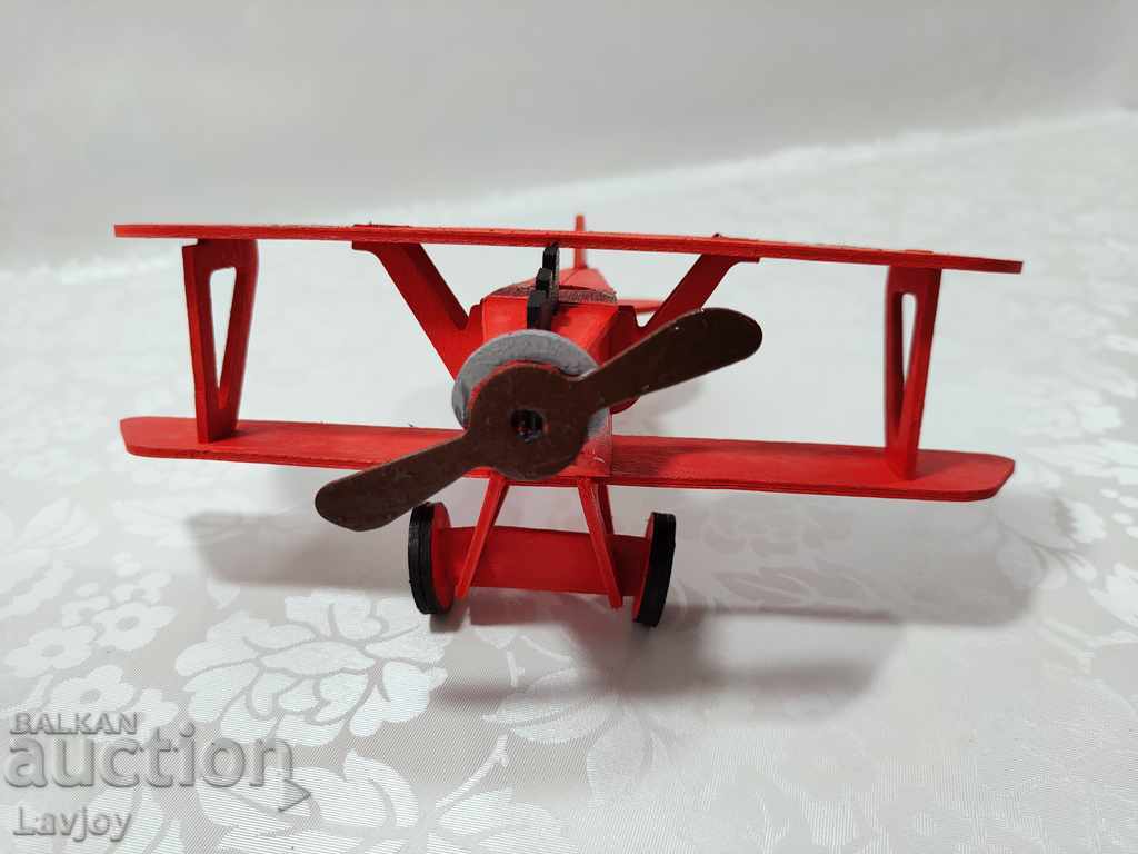 Ξύλινο παιχνίδι αεροπλάνο από τον Πρώτο Παγκόσμιο Πόλεμο - 7 Ξύλινο παιχνίδι αεροπλάνο από τον Πρώτο Παγκόσμιο Πόλεμο - 7