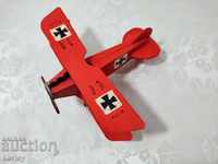 Jucărie din lemn Avion din Primul Război Mondial