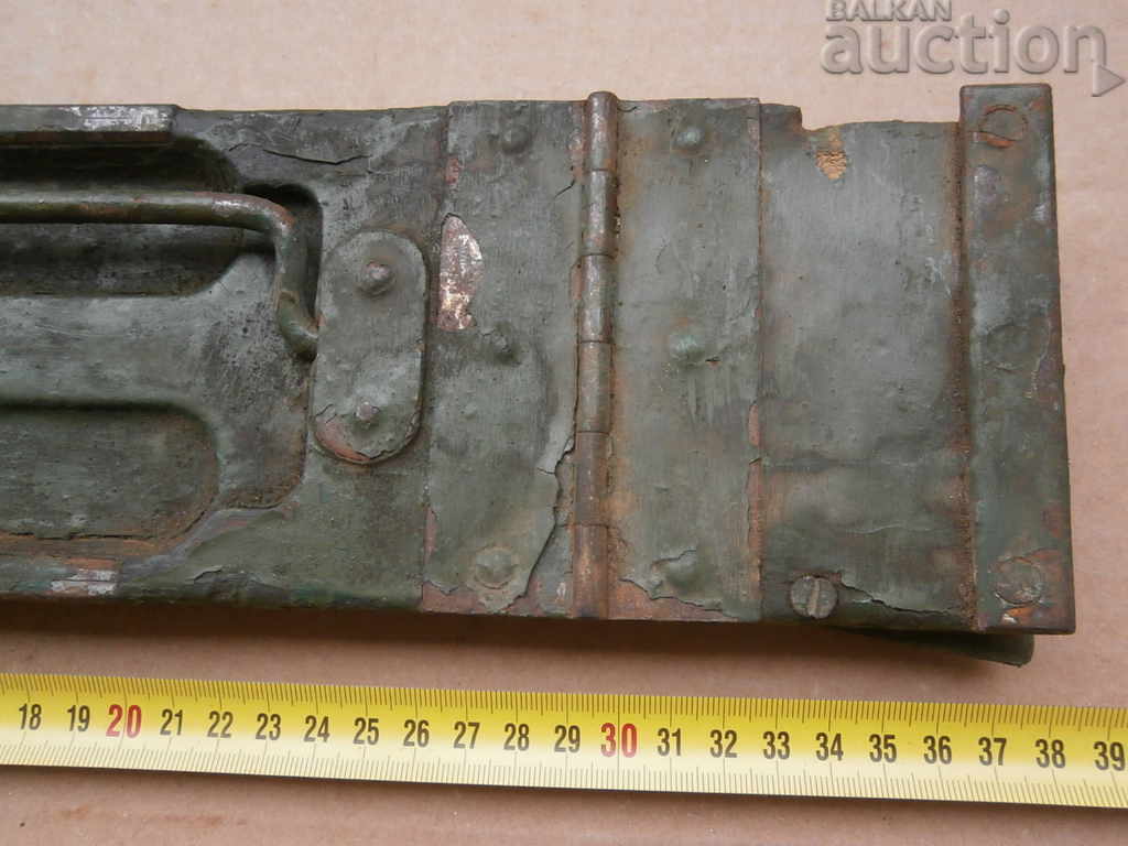 Auction  cover from a wooden box for ammunition Schwarzlose MG08 WW1 WWI