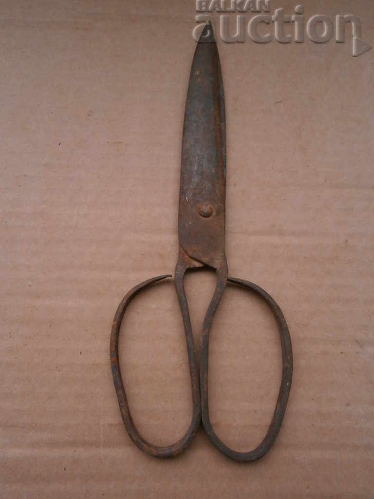 Auction forged primitive scissors scissors Auction forged primitive scissors scissors