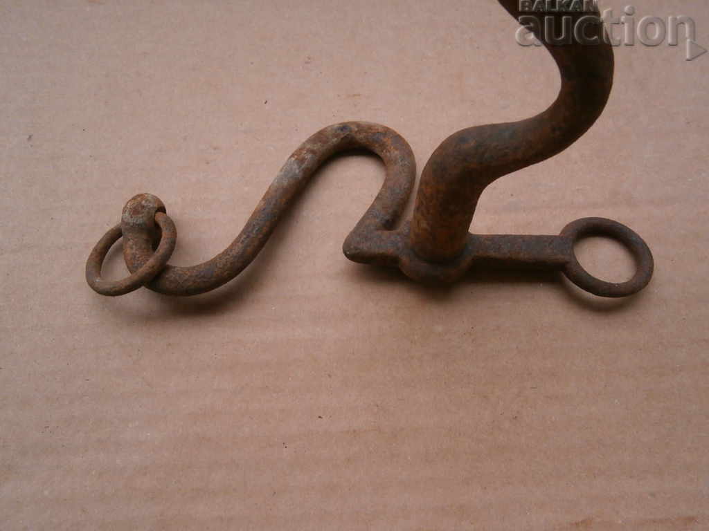 Hand-forged horse bridle wrought iron from antiquity - 5 Hand-forged horse bridle wrought iron from antiquity - 5