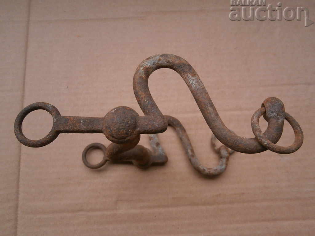Hand-forged horse bridle wrought iron from antiquity - 6 Hand-forged horse bridle wrought iron from antiquity - 6