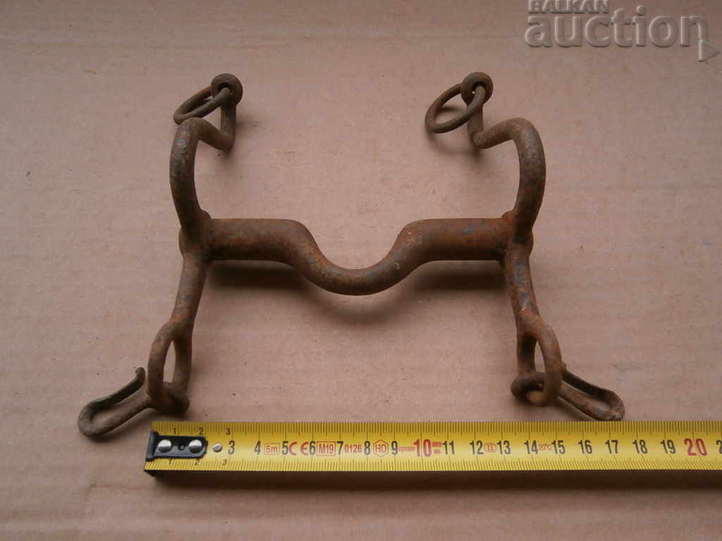 Hand-forged horse bridle wrought iron from antiquity with price 41.00 BGN | € 20.96 Hand-forged horse bridle wrought iron from antiquity with price 41.00 BGN | € 20.96