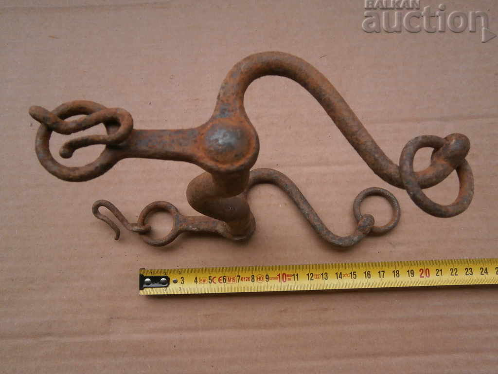 Hand-forged horse bridle wrought iron from antiquity - 5 Hand-forged horse bridle wrought iron from antiquity - 5