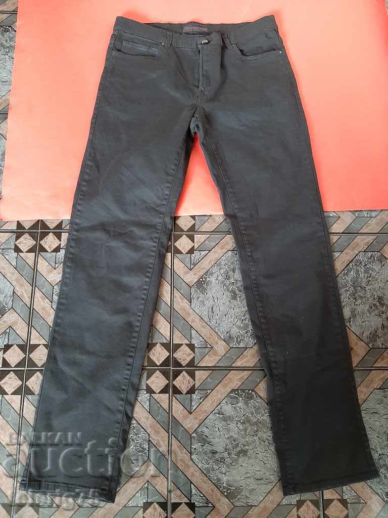 Delivery of Branded Jeans Trussardi Jeans 380 Icon Italy, W34 / L36-Black Delivery of Branded Jeans Trussardi Jeans 380 Icon Italy, W34 / L36-Black