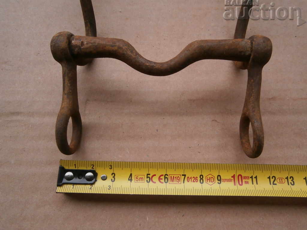 Delivery of Hand-forged horse bridle wrought iron from antiquity