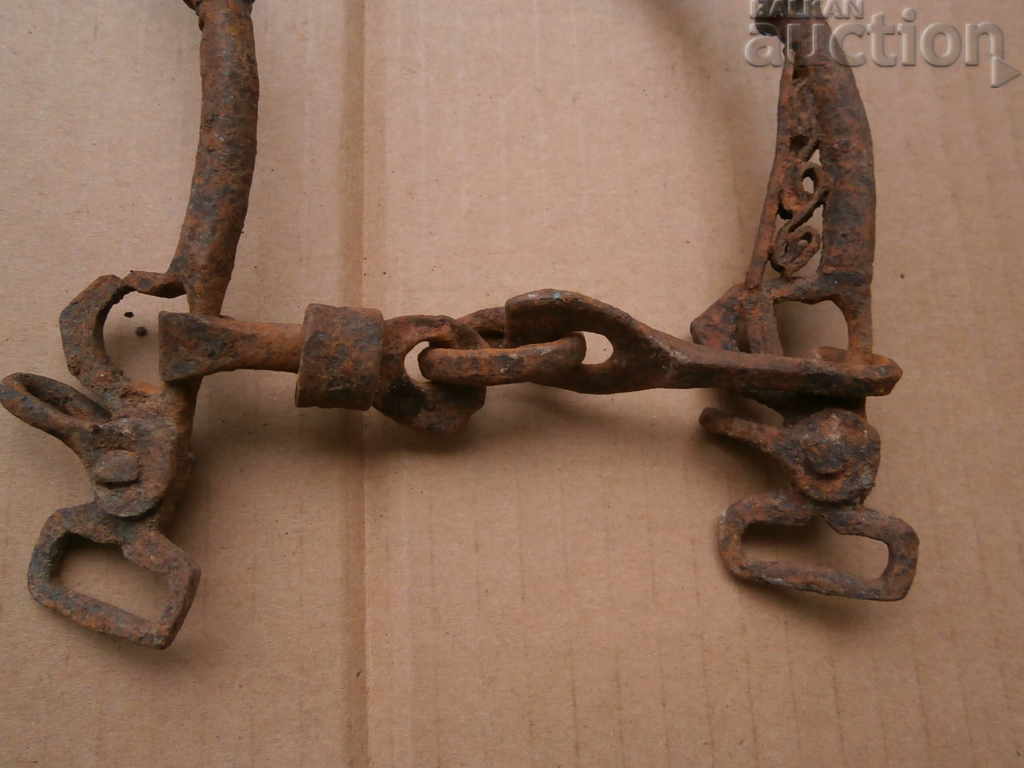 Hand-forged horse bridle wrought iron from antiquity with price 41.00 BGN | € 20.96