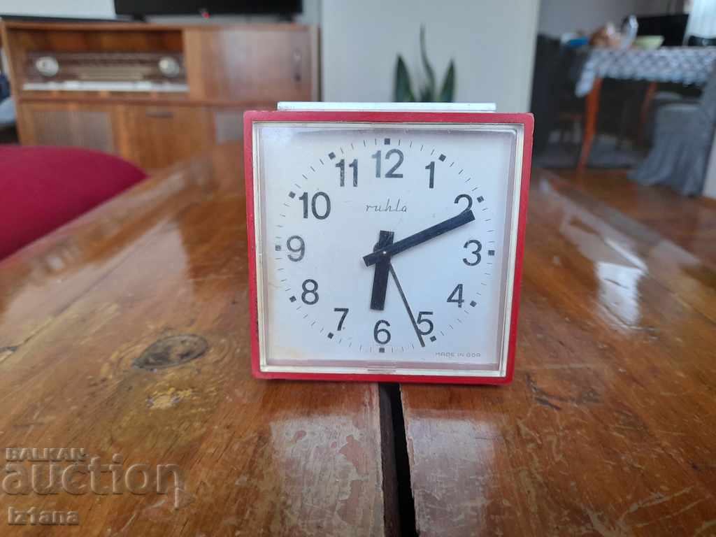 Old clock, Ruhla alarm clock