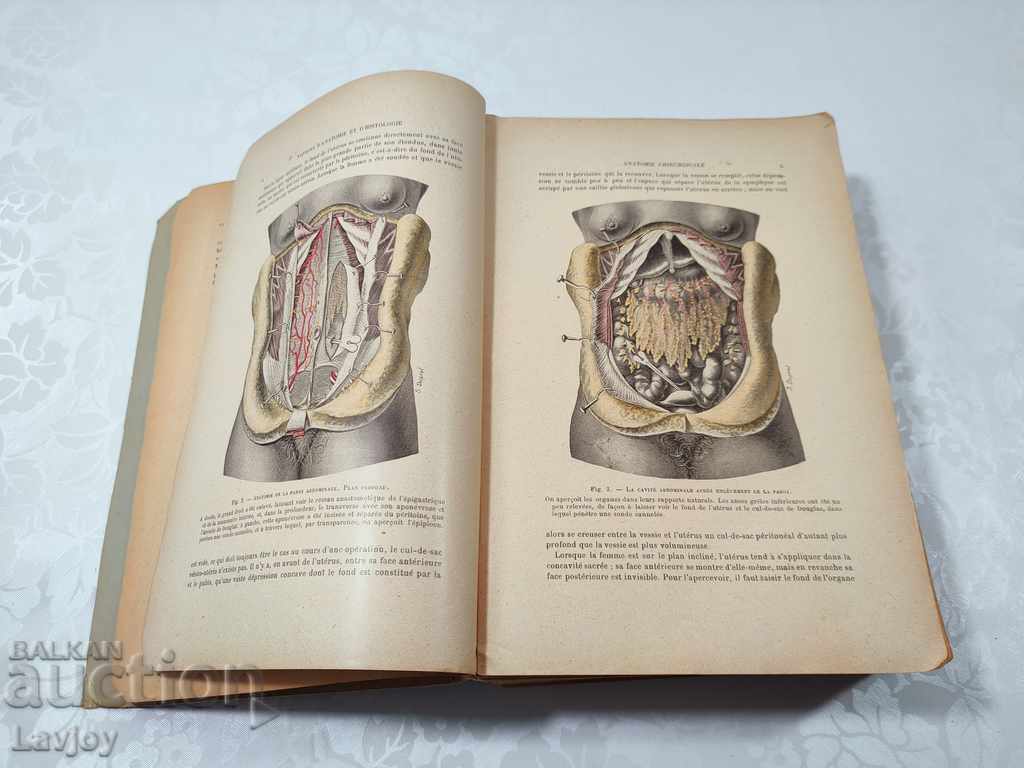 Auction Old ANTIQUE book GYNECOLOGY Medicine - 1923 Auction Old ANTIQUE book GYNECOLOGY Medicine - 1923