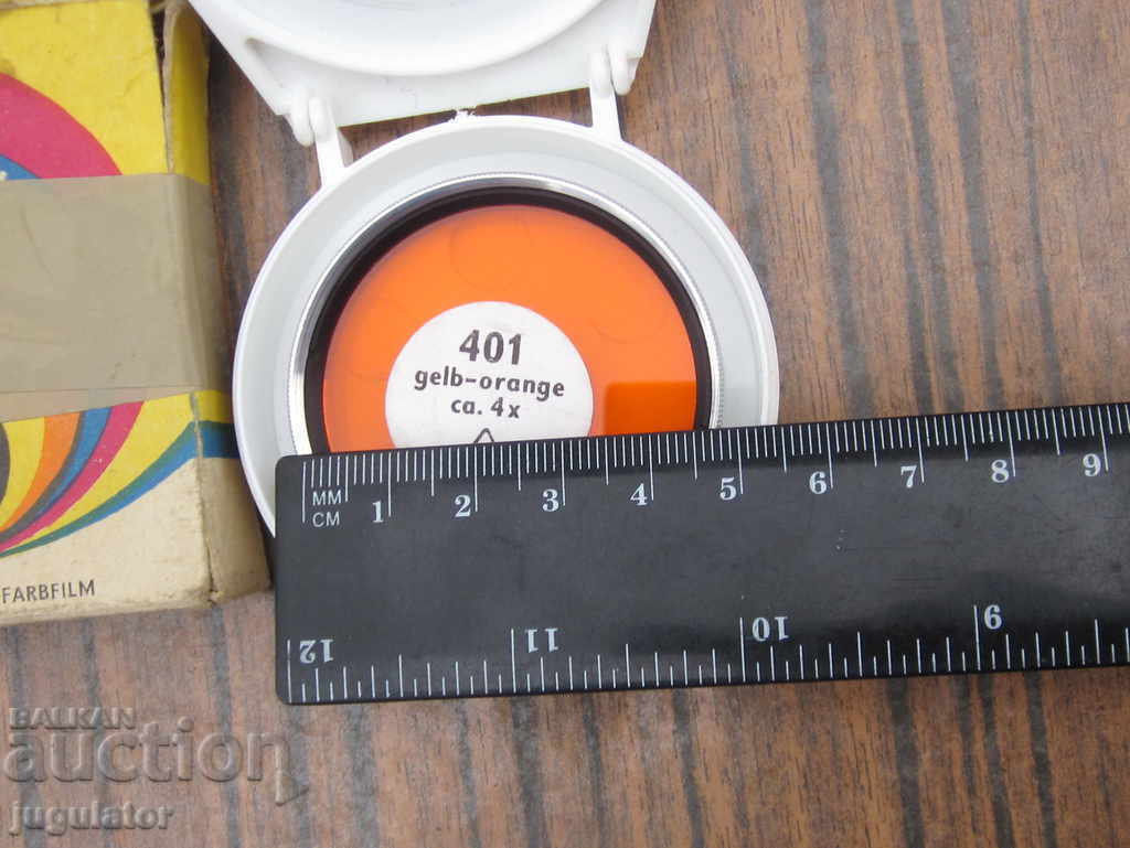 Auction orange German unused JENA foto-optik filter Auction orange German unused JENA foto-optik filter