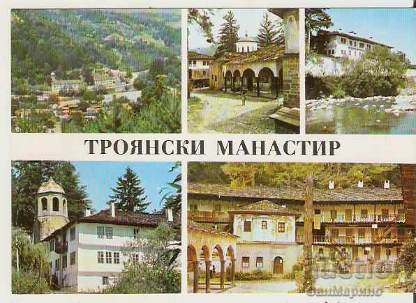 Картичка  България  Троянски манастир 2**
