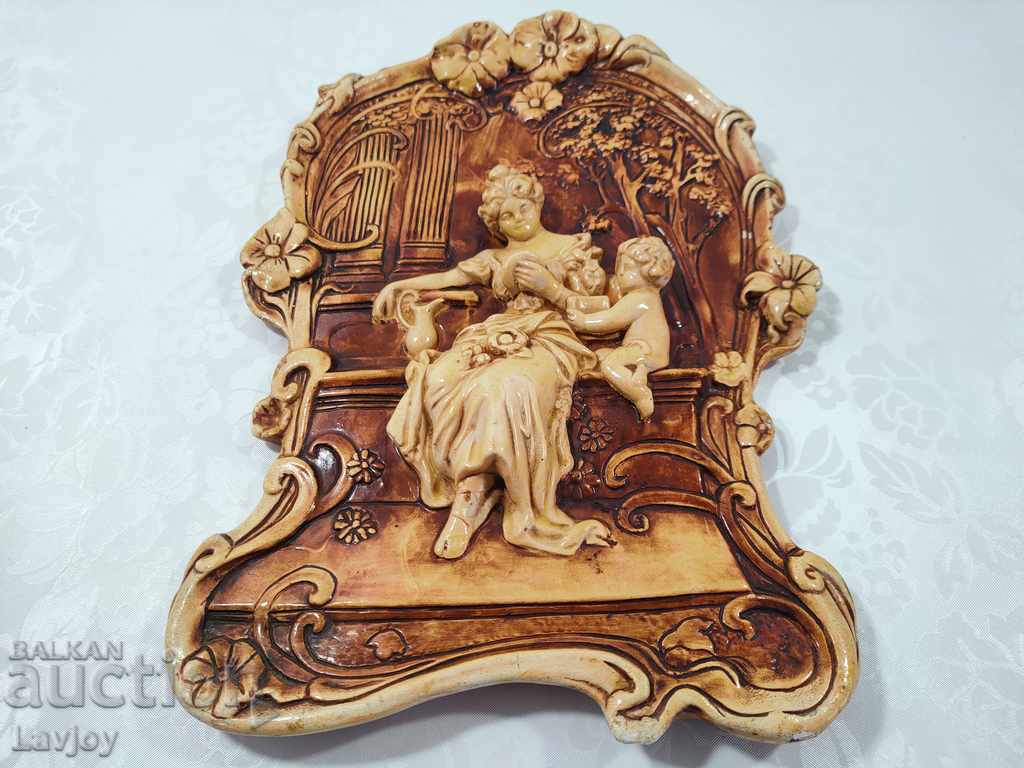 Antique scene plaster wall panel with price 70.00 BGN | € 35.79 Antique scene plaster wall panel with price 70.00 BGN | € 35.79