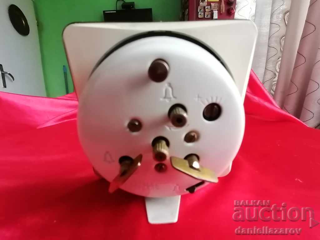 Δημοπρασία Σπάνια επιφάνεια εργασίας Σκωτσέζικο ρολόι Westclox