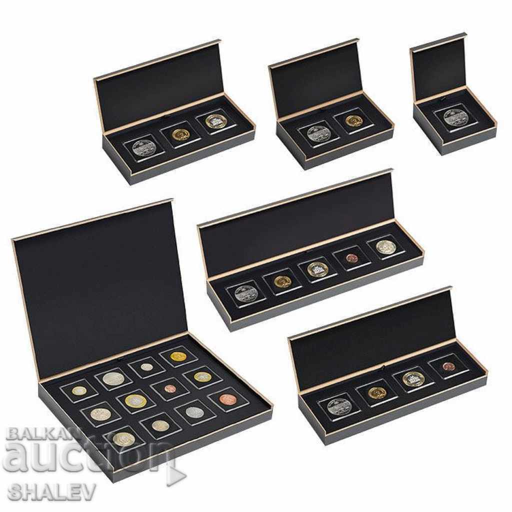 "Leuchtturm" Luxor QUADRUM box for 1 coin in capsule. with price € 9.69 | 18.95 BGN