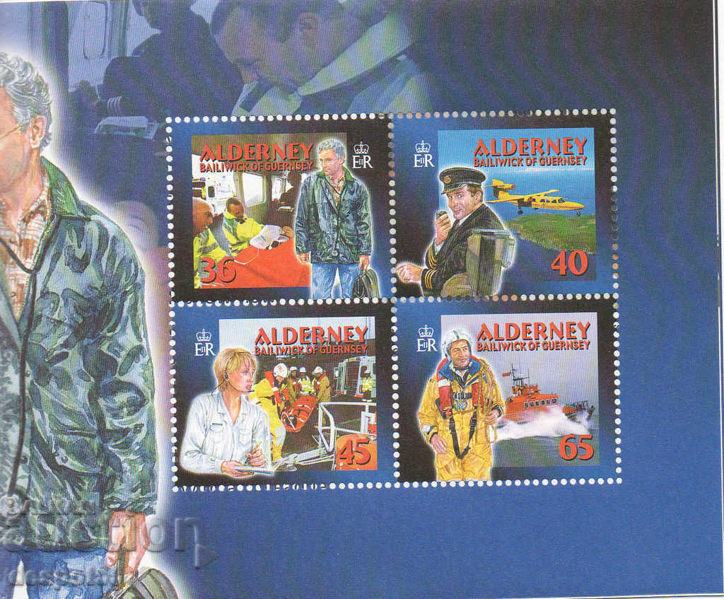 2002. Alderney. Alderney's social services. Carnet. - 6 2002. Alderney. Alderney's social services. Carnet. - 6