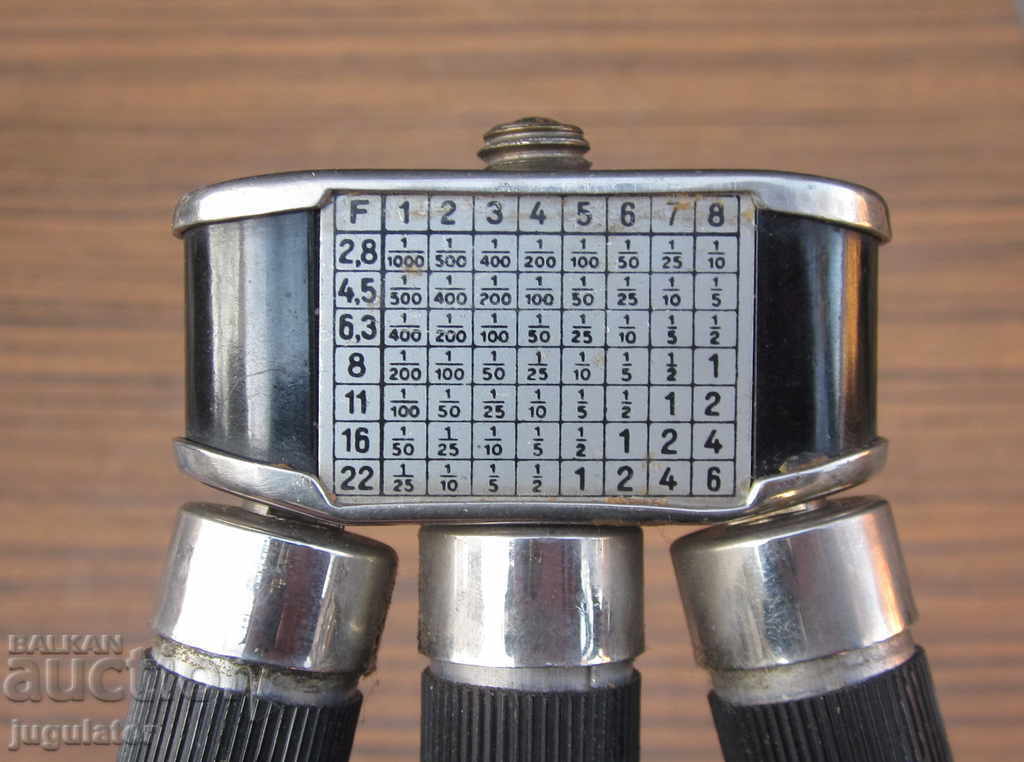 τρίποδο φωτογραφιών με κάμερα φωτόμετρου - 6