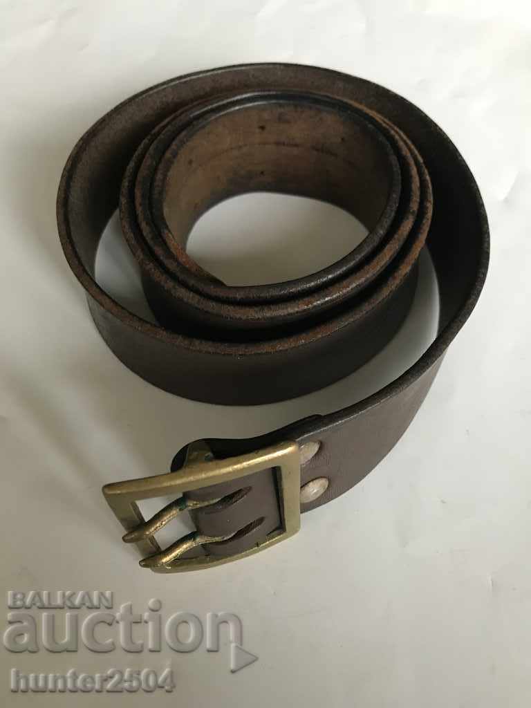 Sergeant's belt, small.bronze buckle double pins with price 29.95 BGN | € 15.31 Sergeant's belt, small.bronze buckle double pins with price 29.95 BGN | € 15.31