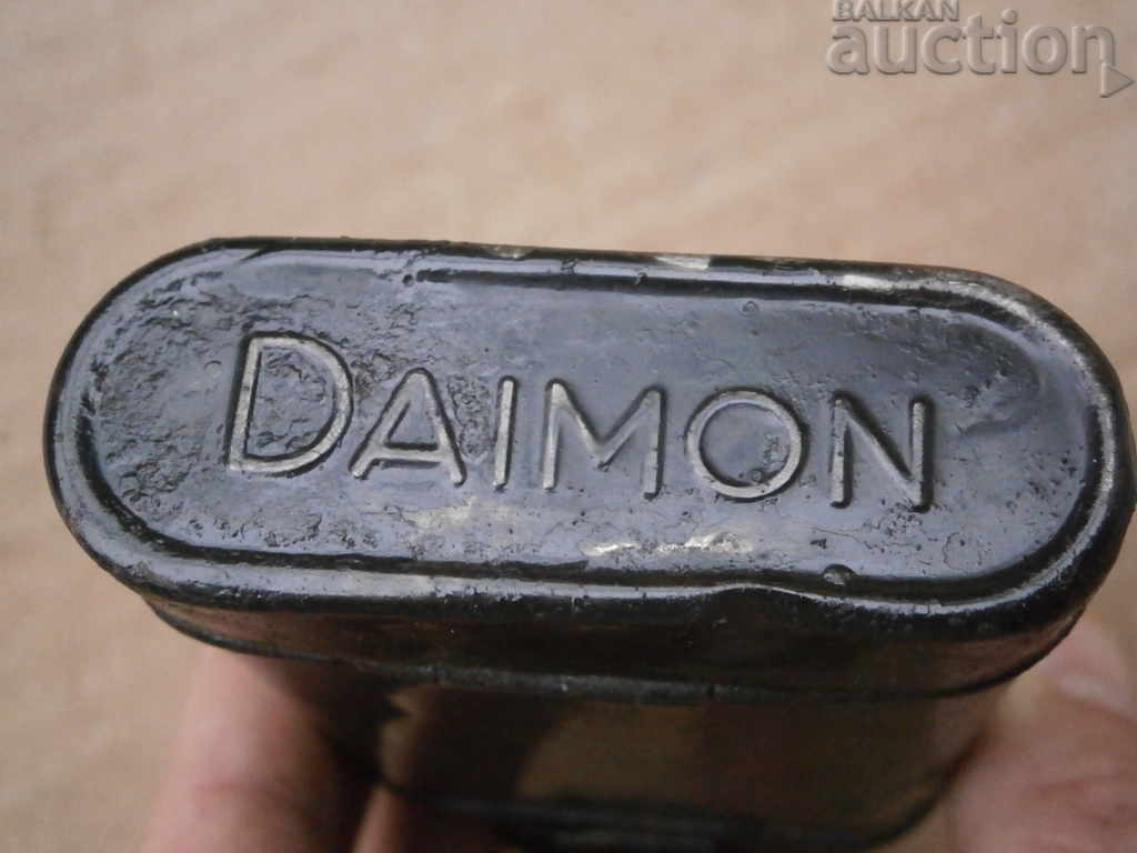 Old DAIMON flashlight with magnifying glass floodlight WERMACHT WW2 - 5 Old DAIMON flashlight with magnifying glass floodlight WERMACHT WW2 - 5