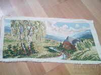 A rare "Spring Day in Greece" tapestry by Viller