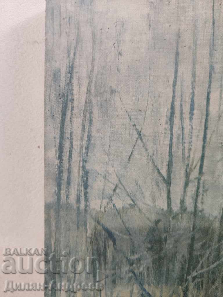 Δημοπρασία Αναπαραγωγή σελίδας σε κουκούλα καμβά. Ю.Подляский