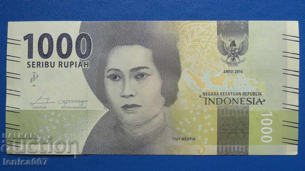 Indonezia 2016 - 1000 rupii UNC - 5 Indonezia 2016 - 1000 rupii UNC - 5