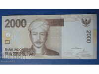 Indonesia 2016 - 2000 rupees UNC