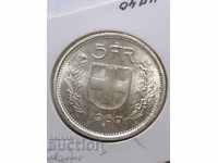 5 franci Elveția 1969 argint