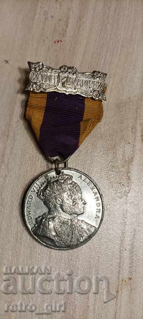 I am selling an old English medal.